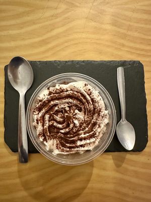 TIRAMISU  at La Vegana Taperia in Malaga