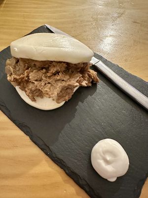 PAN BAO / BAO BREAD  at La Vegana Taperia in Malaga