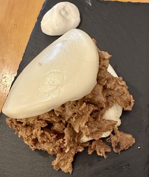 Bao  at La Vegana Taperia in Malaga