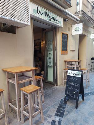  at La Vegana Taperia in Malaga