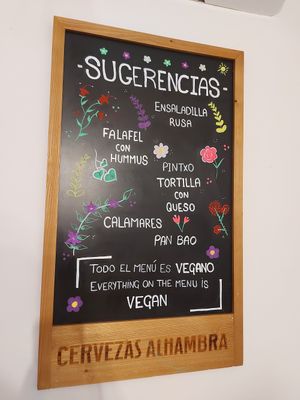  at La Vegana Taperia in Malaga