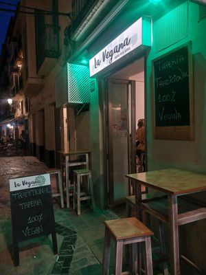  at La Vegana Taperia in Malaga