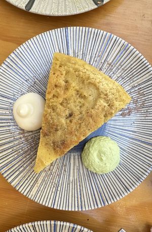 Spanish Omelette   at La Vegana Taperia in Malaga