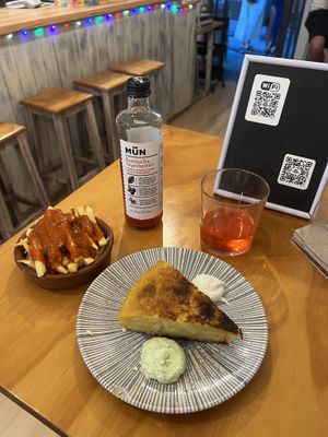   at La Vegana Taperia in Malaga