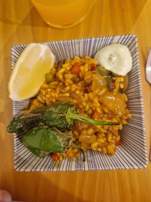  at La Vegana Taperia in Malaga