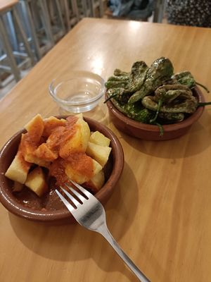  at La Vegana Taperia in Malaga
