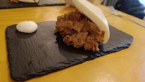 Pan Bao at La Vegana Taperia in Malaga