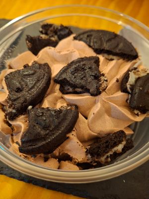 Postres at La Vegana Taperia in Malaga