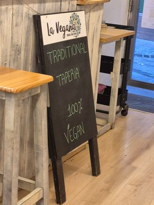  at La Vegana Taperia in Malaga