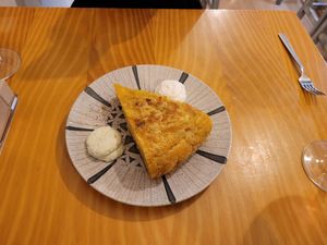 Tortilla at La Vegana Taperia in Malaga