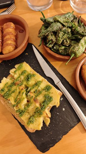  at La Vegana Taperia in Malaga