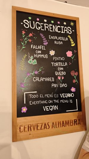  at La Vegana Taperia in Malaga