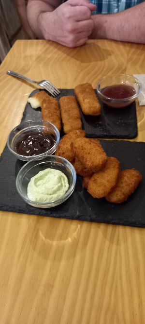 Nuggets at La Vegana Taperia in Malaga