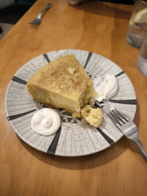 Tortilla at La Vegana Taperia in Malaga