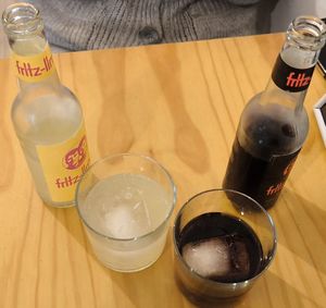 Lemon and sugar free at La Vegana Taperia in Malaga