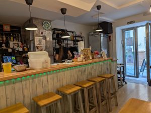  at La Vegana Taperia in Malaga