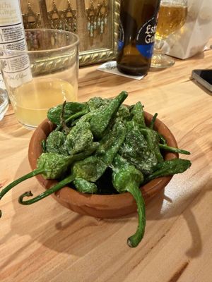   at La Vegana Taperia in Malaga