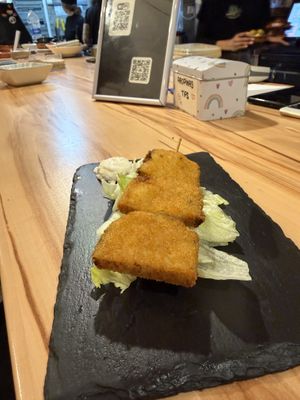   at La Vegana Taperia in Malaga