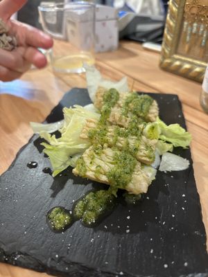   at La Vegana Taperia in Malaga