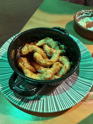   at La Vegana Taperia in Malaga