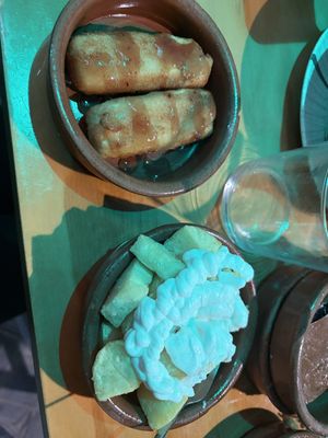   at La Vegana Taperia in Malaga