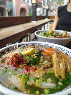 Vegan pho at Banh Mi Lee in Seoul