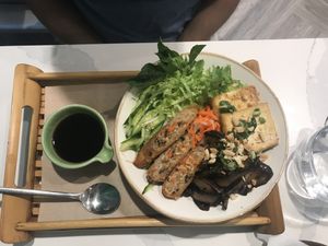 Vegan Vermicelli at Banh Mi Tres Bon in Richmond