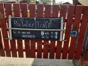 Opening Times 2023 at Werftcafé in Flensburg