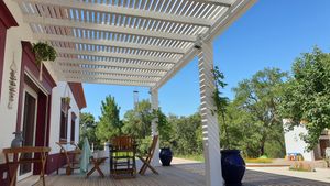 Patio of the main house at Vegans by the Sea - Country Houses in Santiago Do Cacem