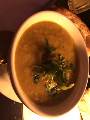 celeriac soup  at Het Ketelhuis in Amsterdam
