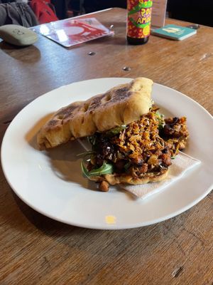 Pulled cabbage sandwich   at Het Ketelhuis in Amsterdam