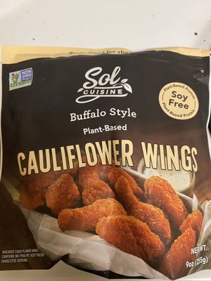 Cauliflower wings  at PCC Community Markets in Burien