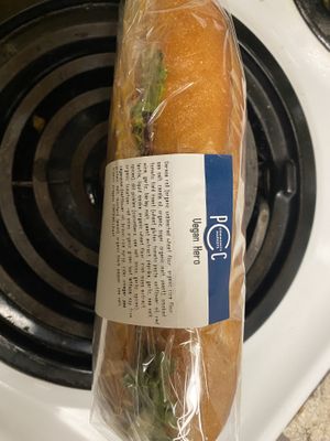 Vegan hero  at PCC Community Markets in Burien