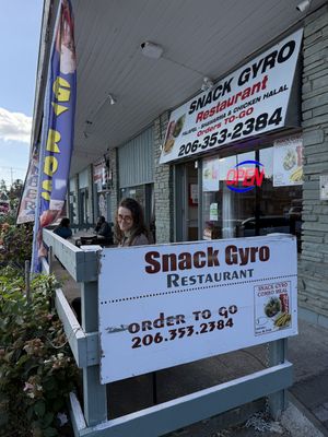 Go here  at Snack Gyro in Burien
