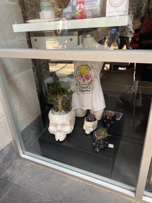 Museum Storefront (next to outdoor seating)  at Mumedi in Mexico City