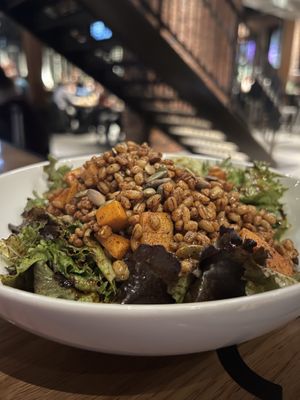 Grain bowl (minus the goat cheese to be vegan)  at Trillium Brewing Company in Boston