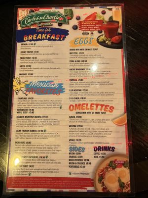   at Carlos 'N Charlie's in Las Vegas