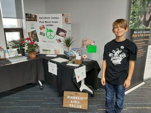 ACPBS at the Dalhousie Agricultural Campus Open House at Agricultural Campus Plant-Based Society in Bible Hill