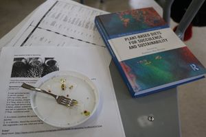 Sprouting and Smoothie Making Workshop with Dr. Kathleen Kevany 04 - February 2020 at Agricultural Campus Plant-Based Society in Bible Hill