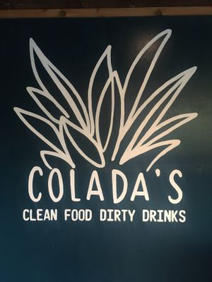 Logo  at Colada's in Wailea