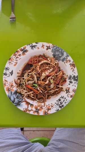 Fried noodles at Sole Cafe in Langkawi