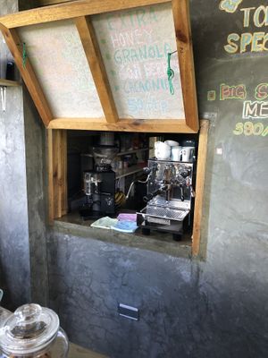 Coffee! at Jungle Cafe in Siargao