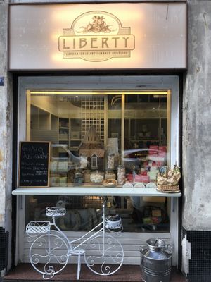 Outside  at Liberty in Trieste