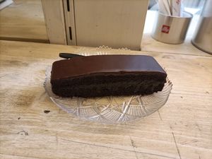 Vegan Sacher at Liberty in Trieste