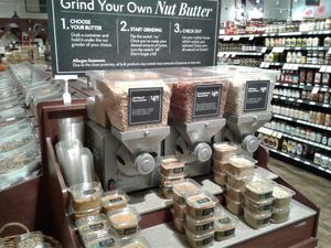 peanut butter and almond butter grinders at The Fresh Market in Melbourne