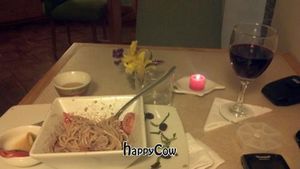 Olive Linguine at AlmaZen in Lima