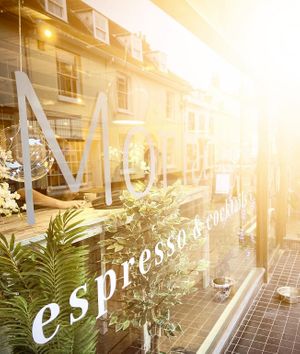 Our beautiful shop frontage at Baskervilles in Bury St Edmunds