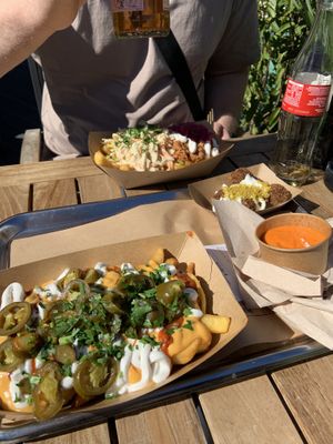 Chili Cheese Fries & Falafel  at Frittenwerk - Gänsemarkt in Neumuenster