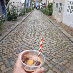 Iced Latte to go at Plan B Kaffeebar in Flensburg
