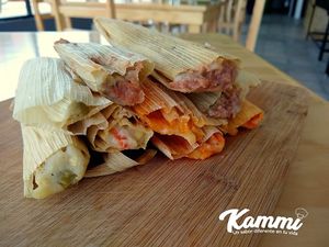 Tamales at Kammi in Matamoros
